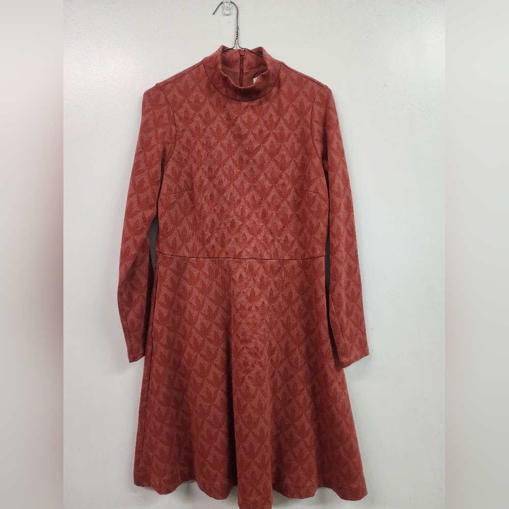 Boden Rust Red Dress
